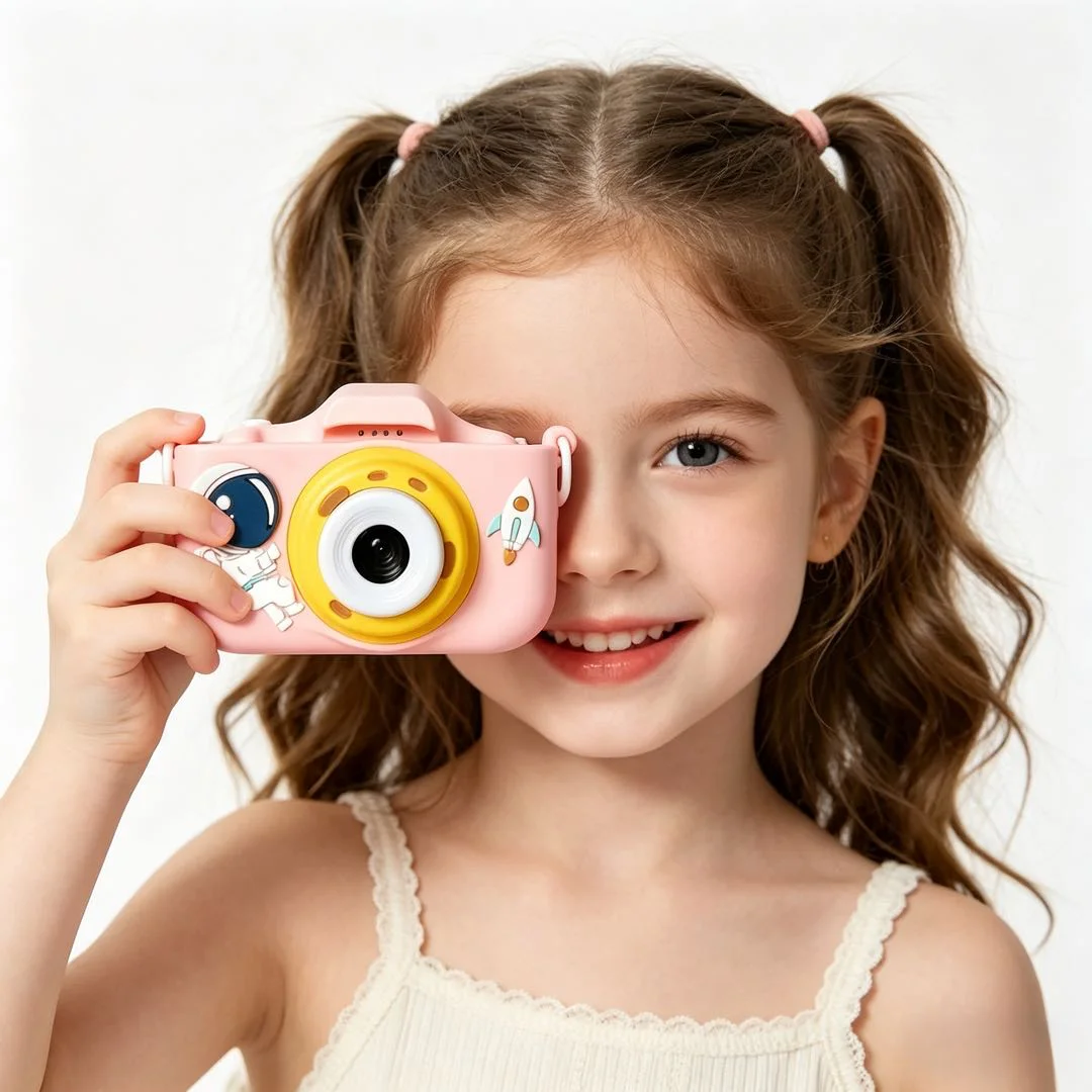 Kids Camera HD Dual Lens 1080P - Musical Instrument Recorder ulasan dan harga