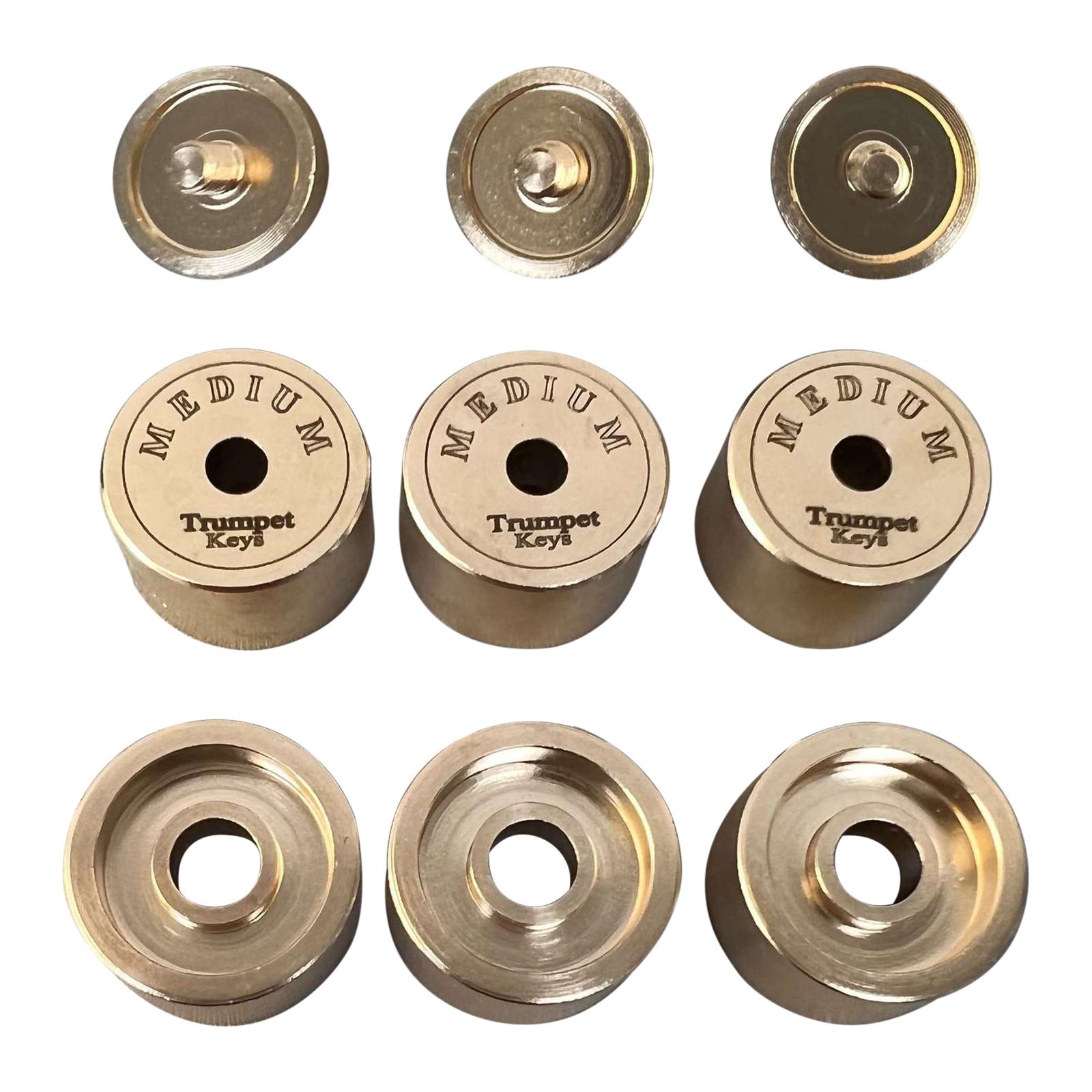 9Pcs Trumpets Valve Caps Wind  - Musical Instrument Repairs ulasan dan harga