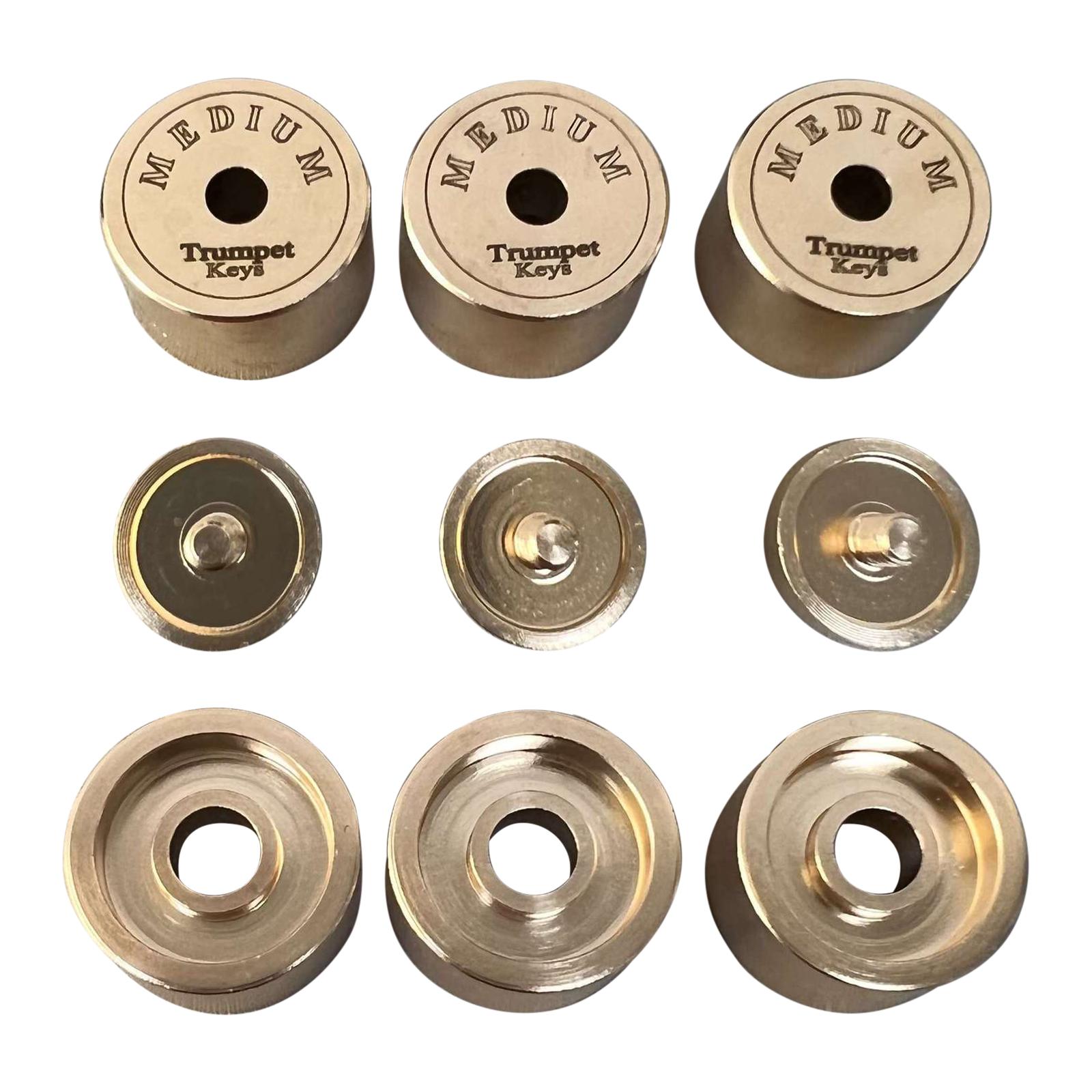 9Pcs Trumpets Valve Caps Wind  - Musical Instrument Repairs ulasan dan harga