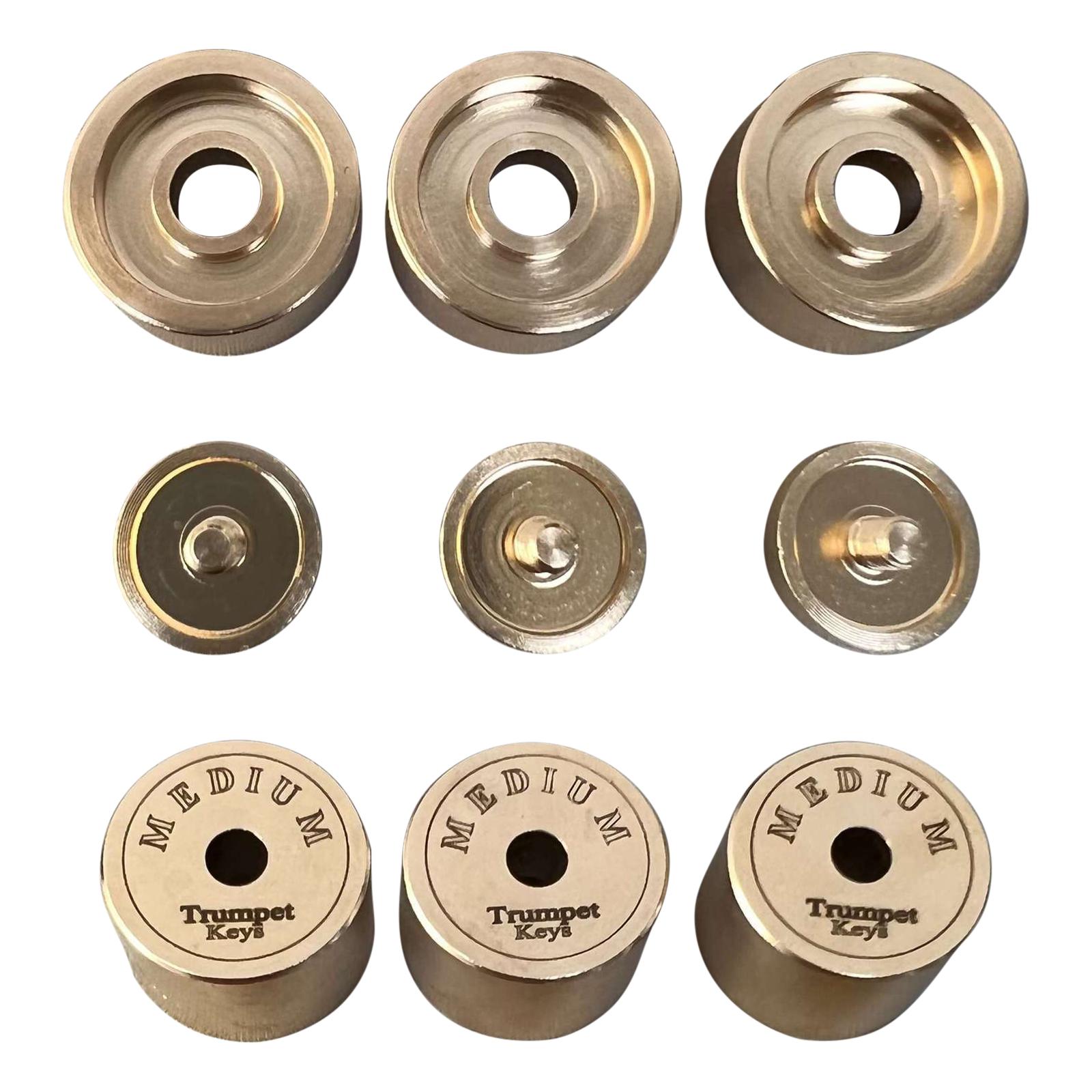 9Pcs Trumpets Valve Caps Wind  - Musical Instrument Repairs ulasan dan harga