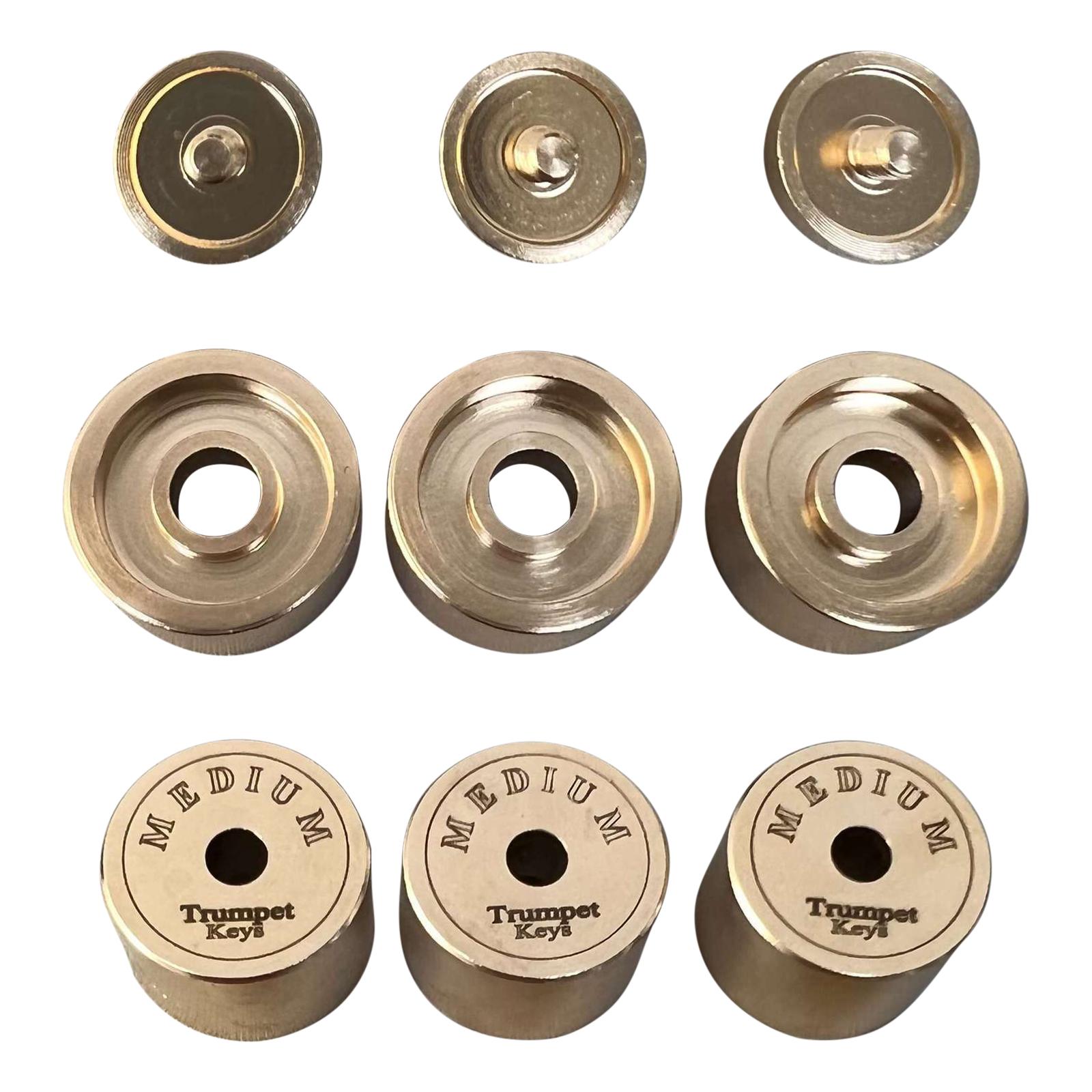 9Pcs Trumpets Valve Caps Wind  - Musical Instrument Repairs ulasan dan harga