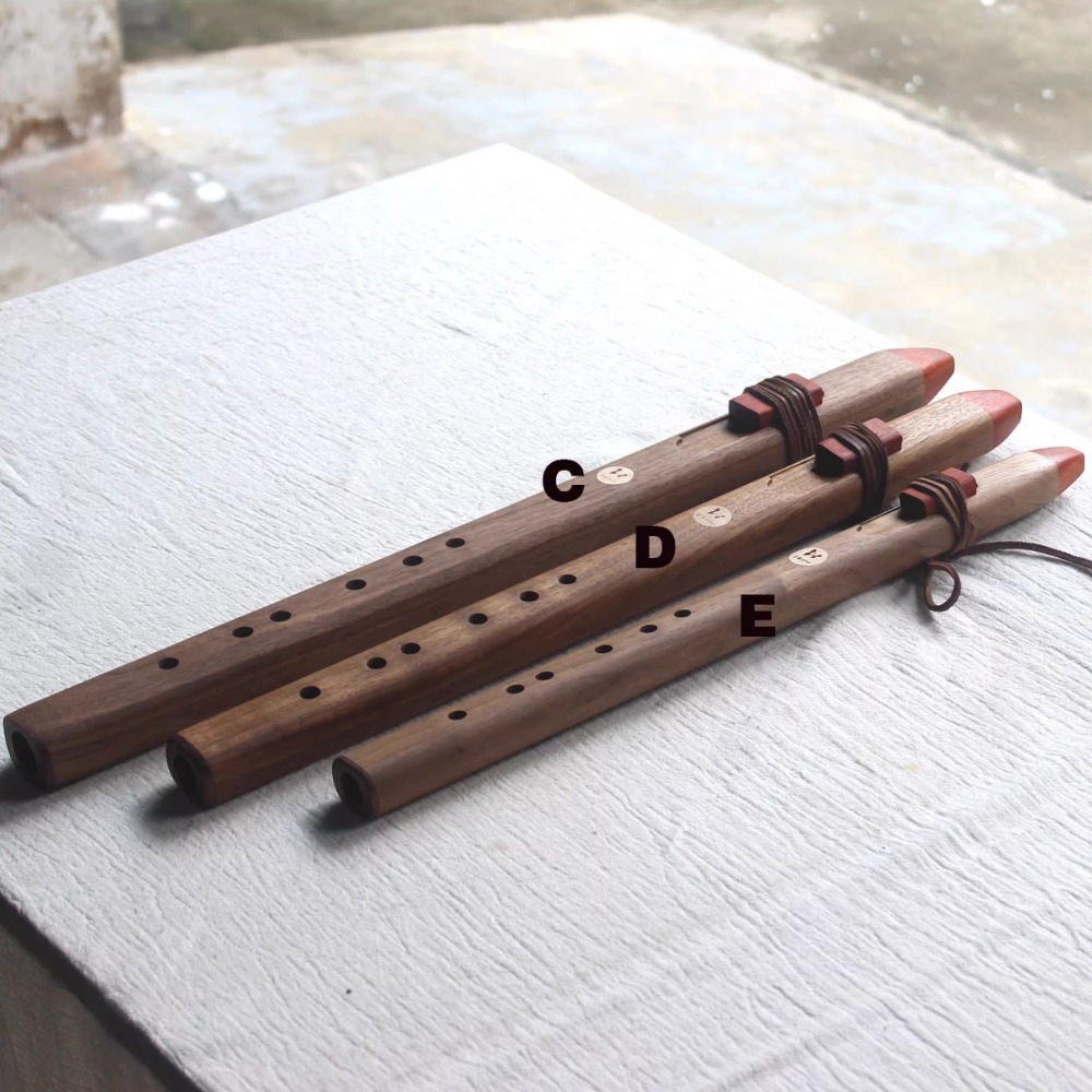 B/C/D/E/F Tone Wooden Vertical - Musical Instrument Recorder ulasan dan harga