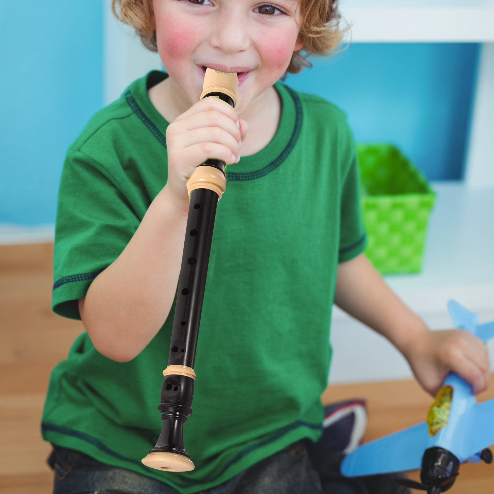 1Set 8 Hole Resin Recorder Flu - Musical Instrument Recorder ulasan dan harga