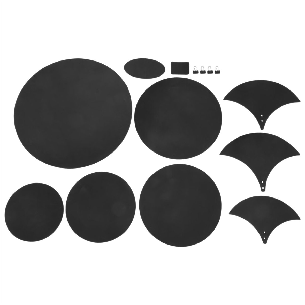[MEGA SALE]14Pcs/Set Rubber Fo - Musical Instrument Drum ulasan dan harga