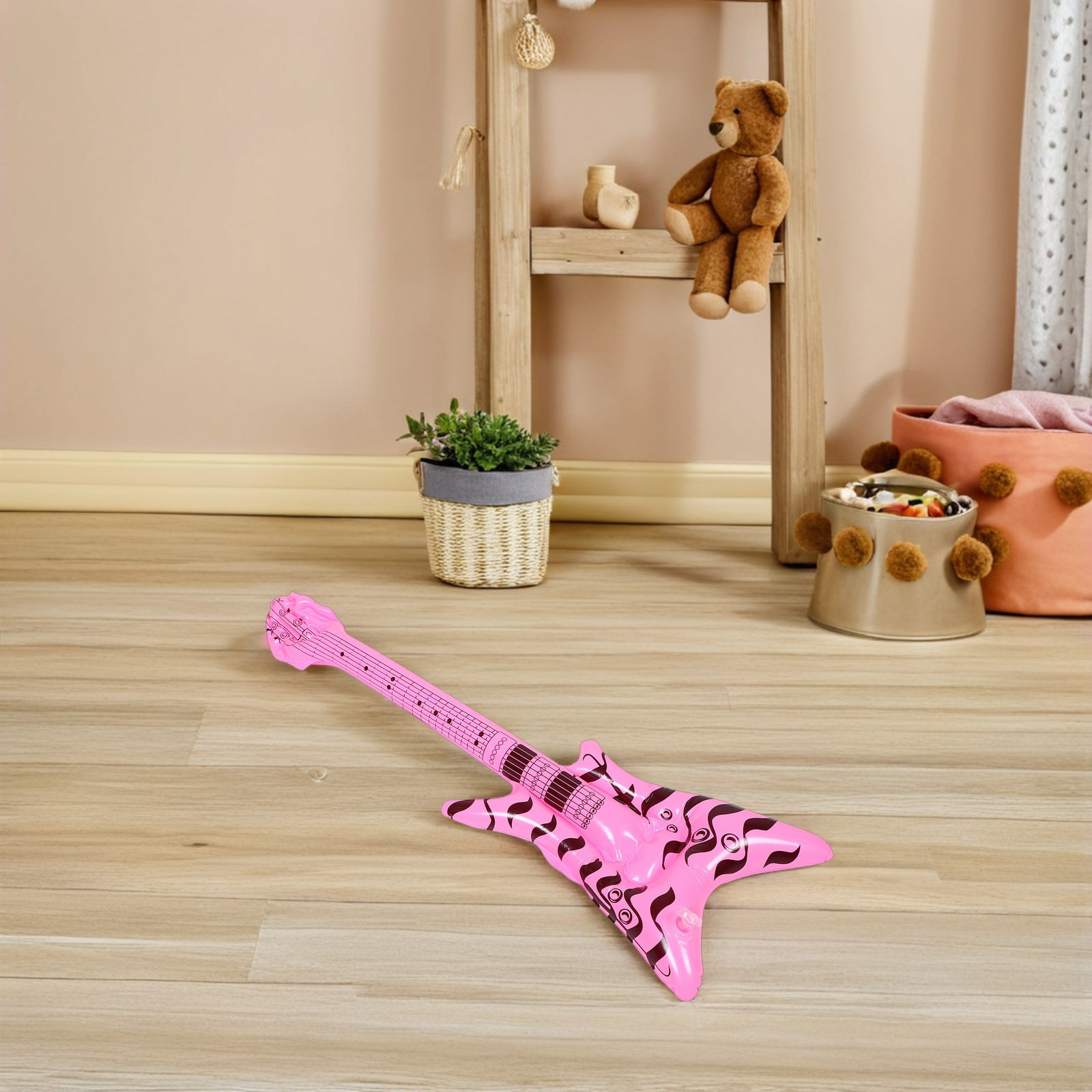 Inflatable Rock and Roll Guita - Musical Instrument That You Blow Into ulasan dan harga