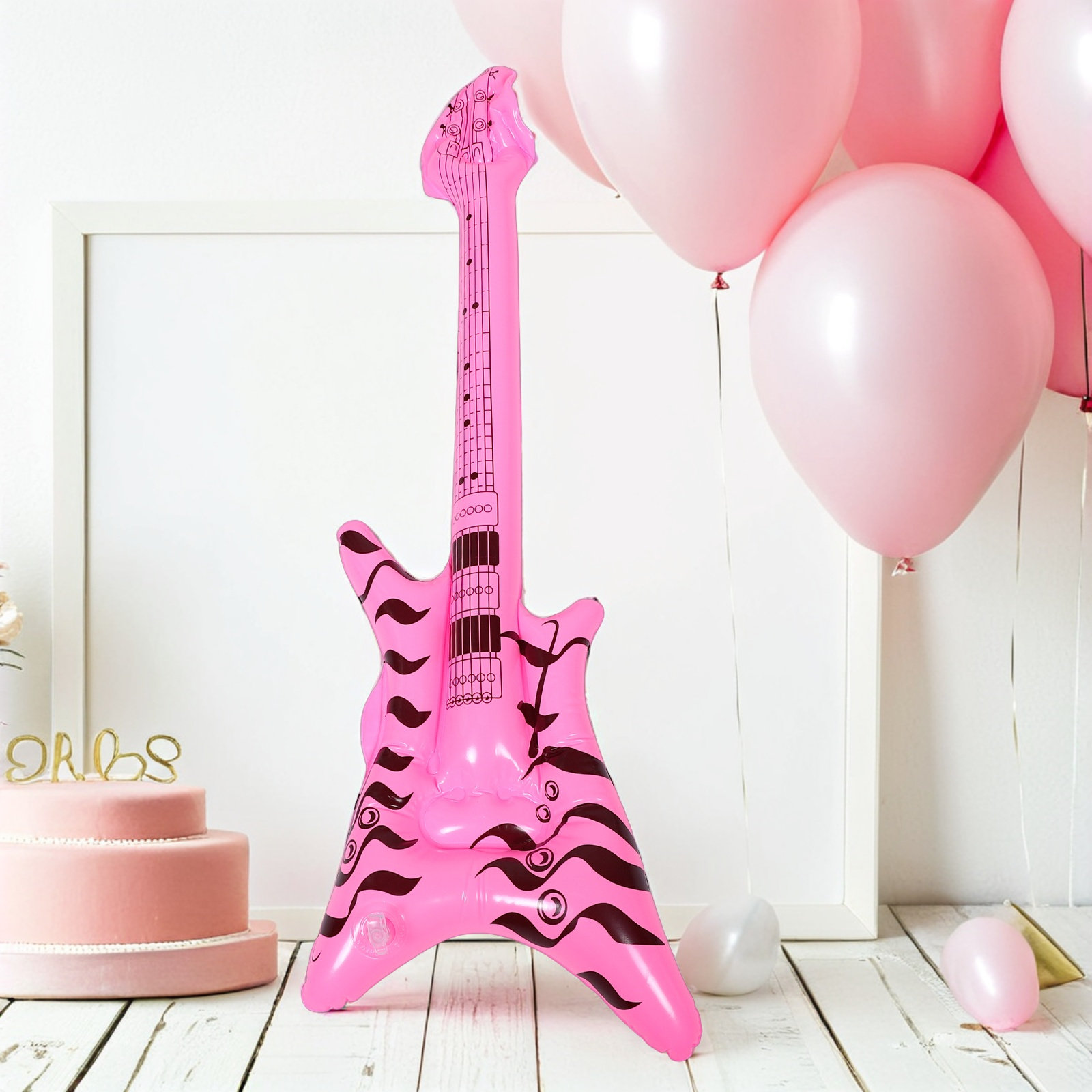 Inflatable Rock and Roll Guita - Musical Instrument That You Blow Into ulasan dan harga