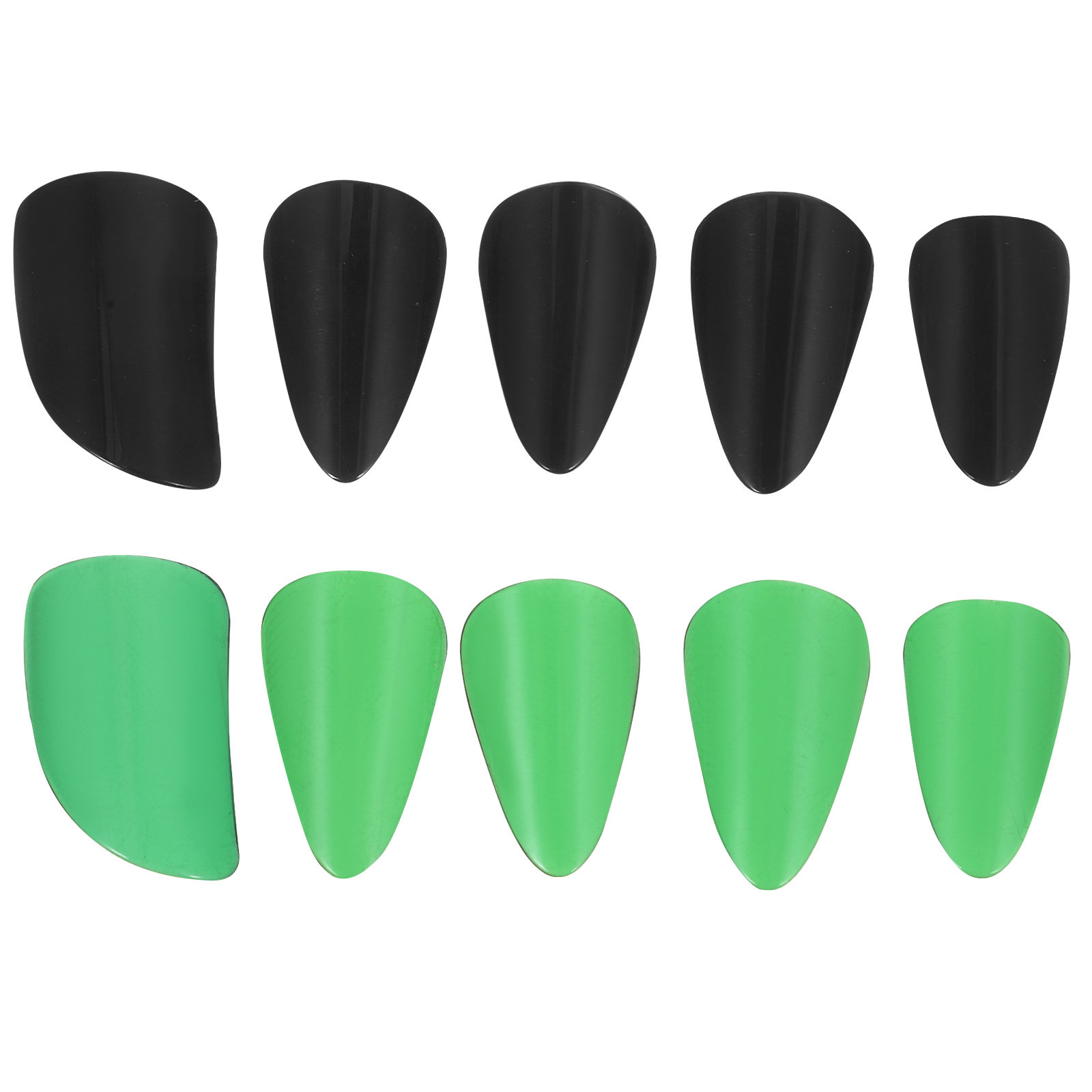 10Pcs Pipa Finger Picks Premiu - Musical Instrument Zither ulasan dan harga