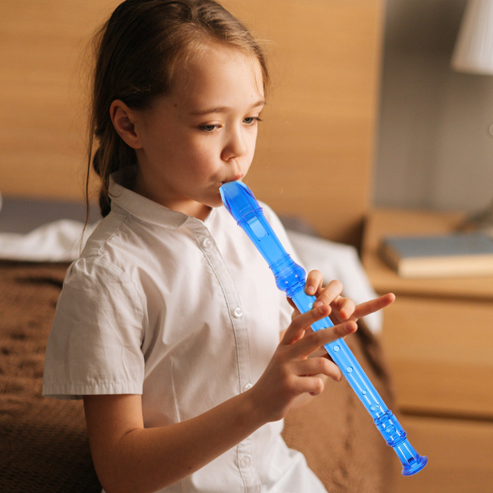 2Pcs Soprano Recorder 8 Holes  - Musical Instrument Recorder ulasan dan harga