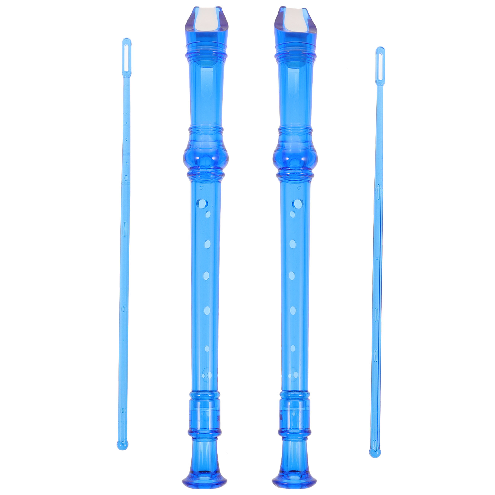2Pcs Soprano Recorder 8 Holes  - Musical Instrument Recorder ulasan dan harga