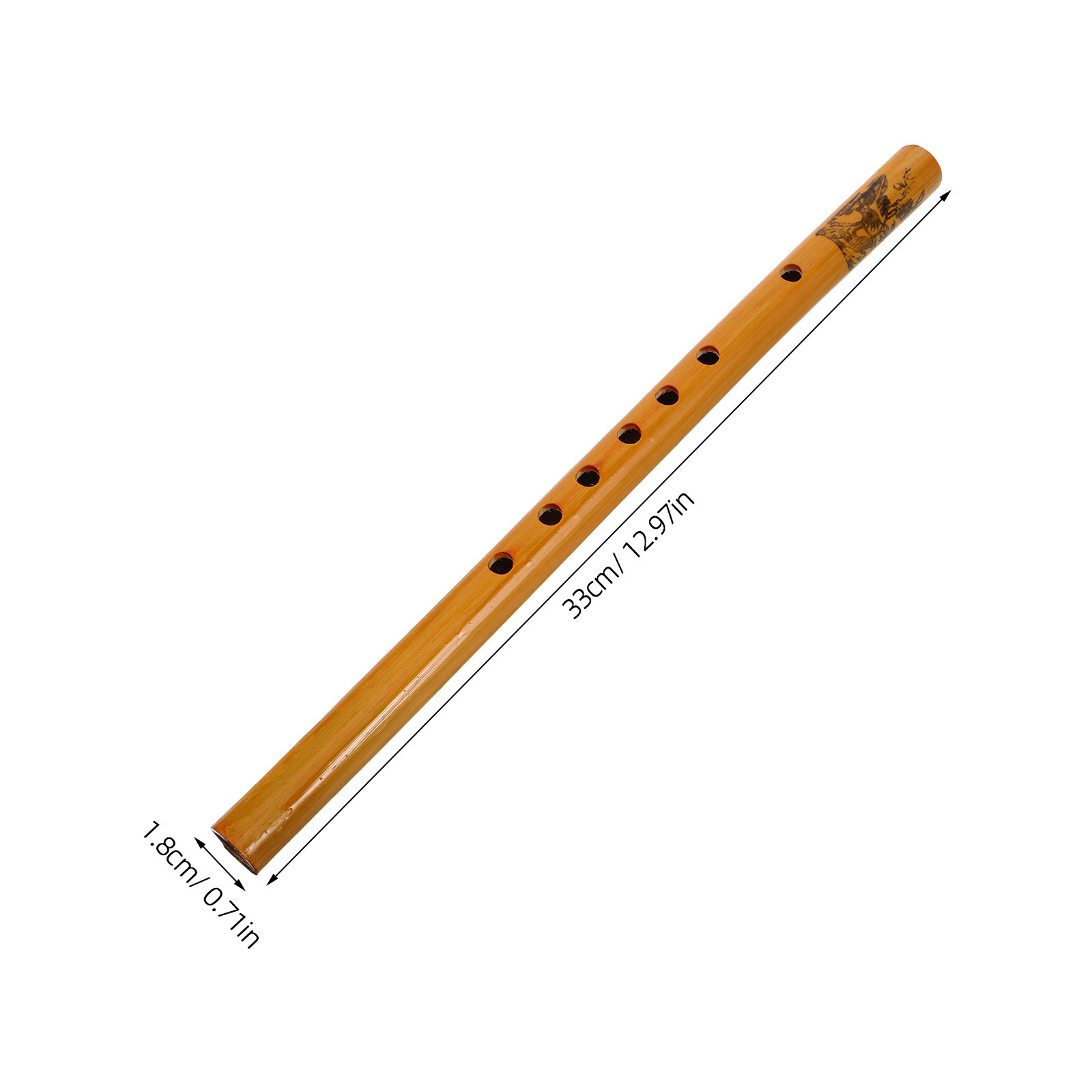 33Cm Vertical Recorder Flute B - Musical Instrument Recorder ulasan dan harga