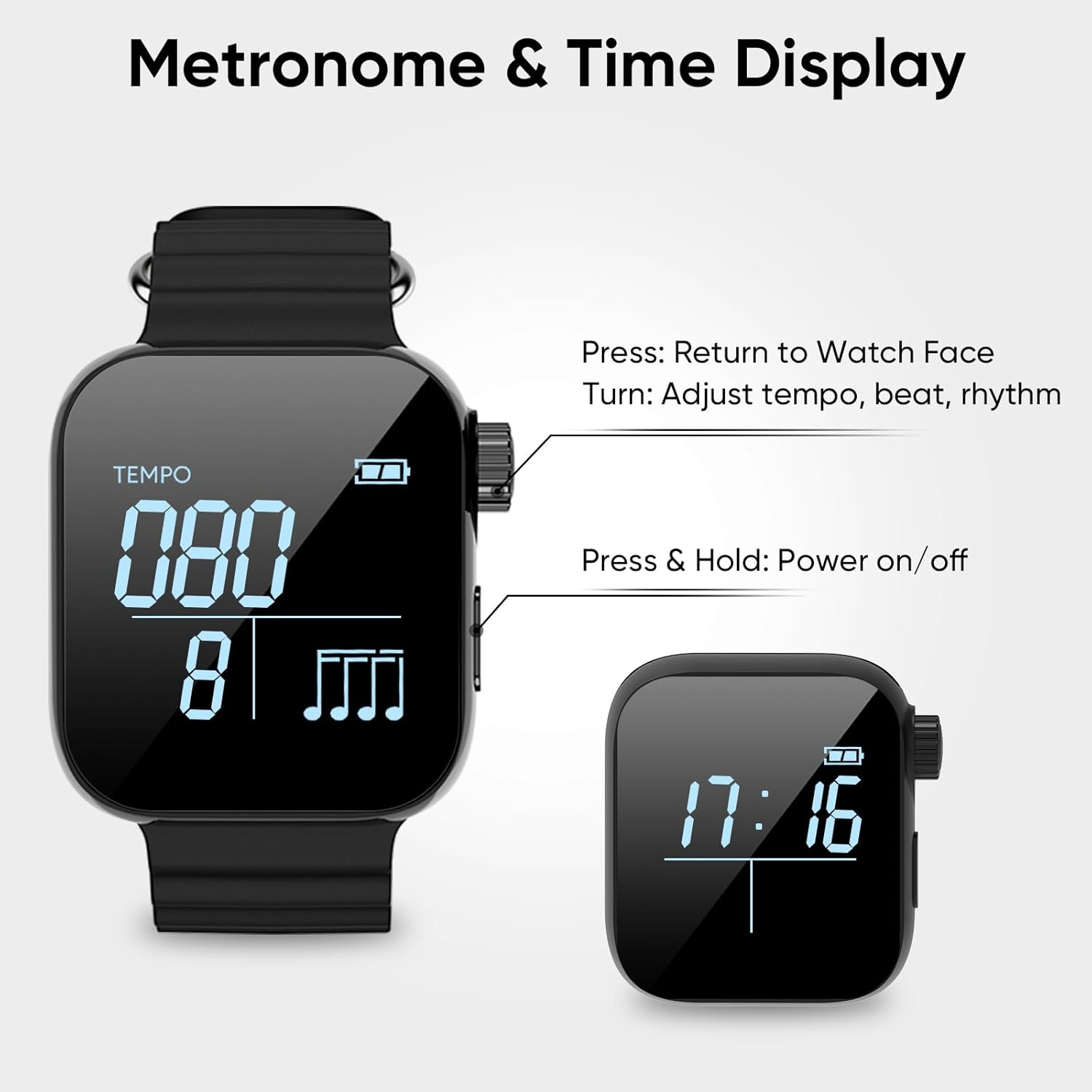Wearable Vibrating Metronome 4 - Musical Instrument Drum ulasan dan harga