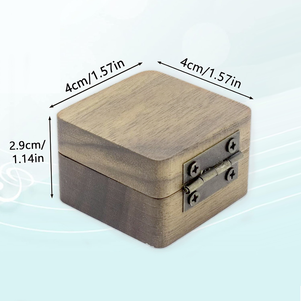 1pc Wooden Ukulele Pick Storag - Musical Instrument Images ulasan dan harga