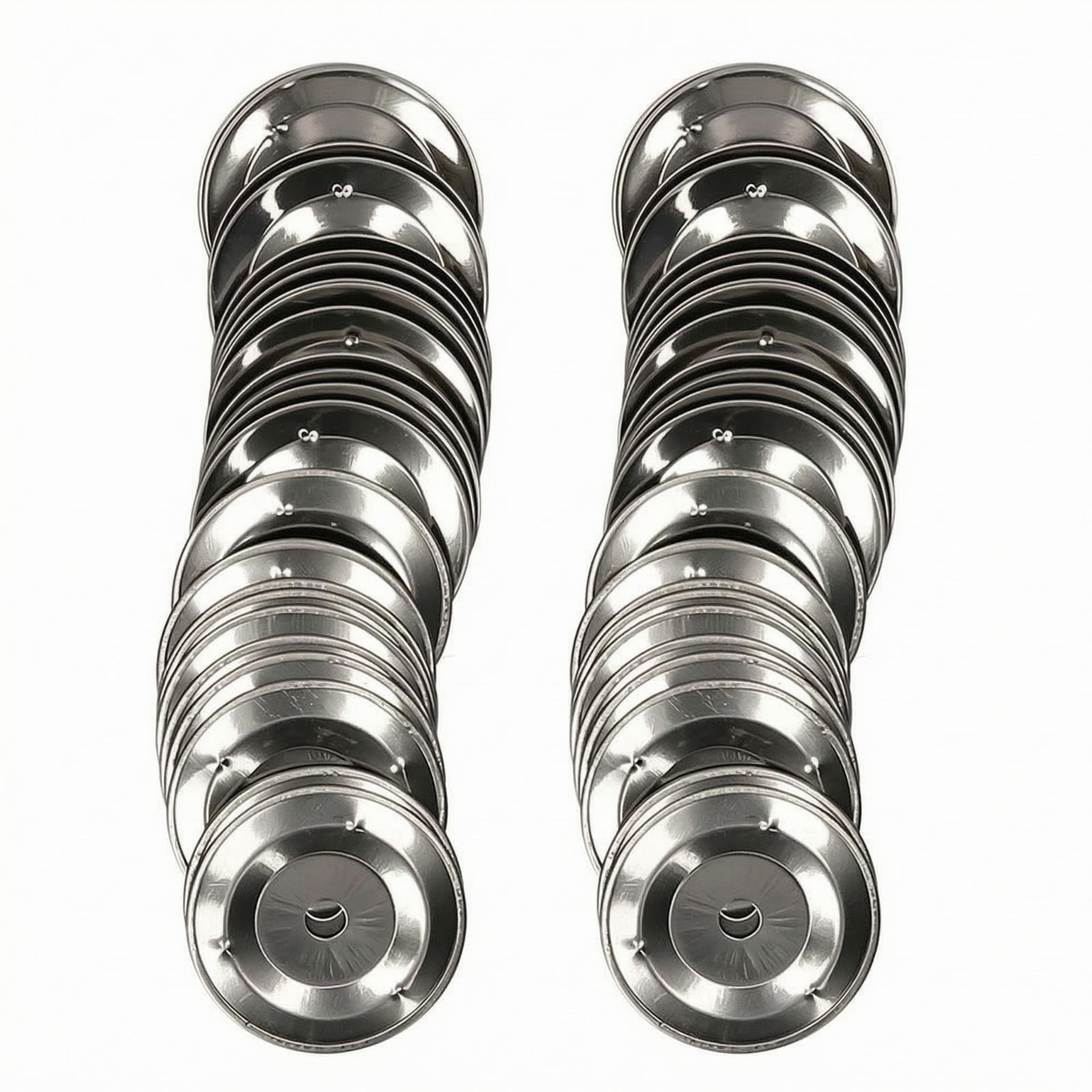 50pcs Steel Tambourine Bells R - Musical Instrument Repairs ulasan dan harga