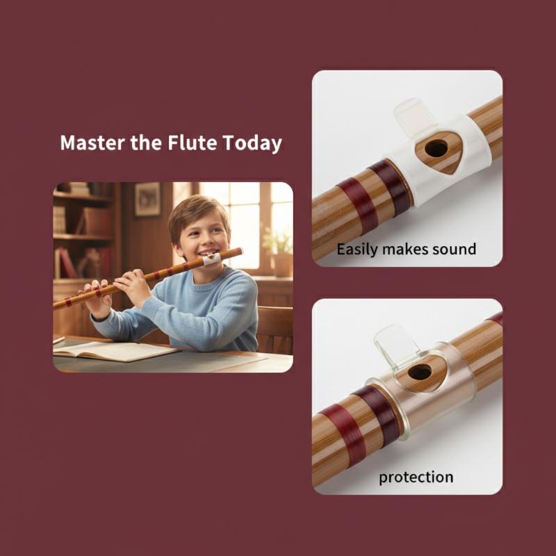 1PC Bamboo Flute Blowing Aid F - Musical Instrument That You Blow Into ulasan dan harga
