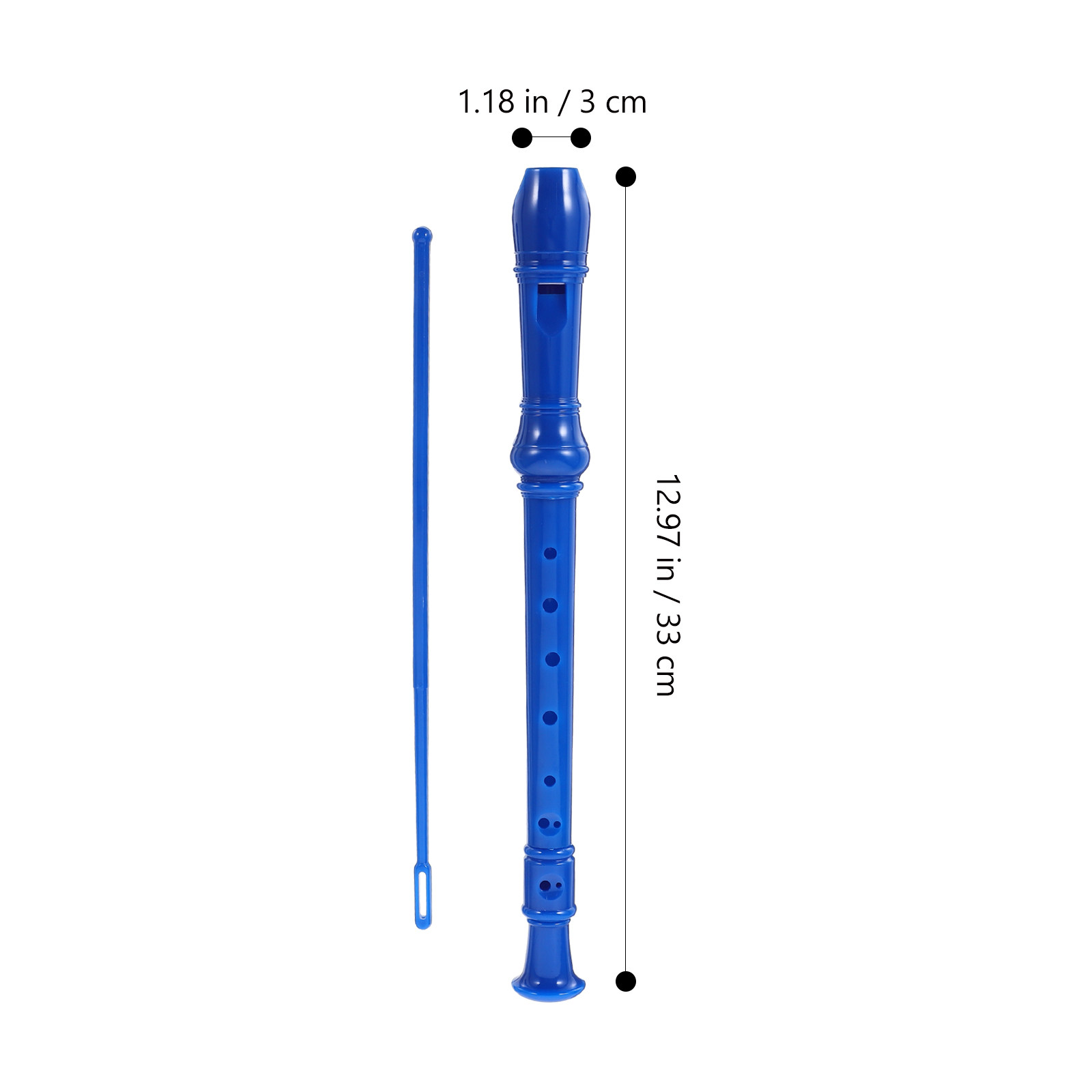 8-Hole Recorder Soprano Smooth - Musical Instrument Recorder ulasan dan harga