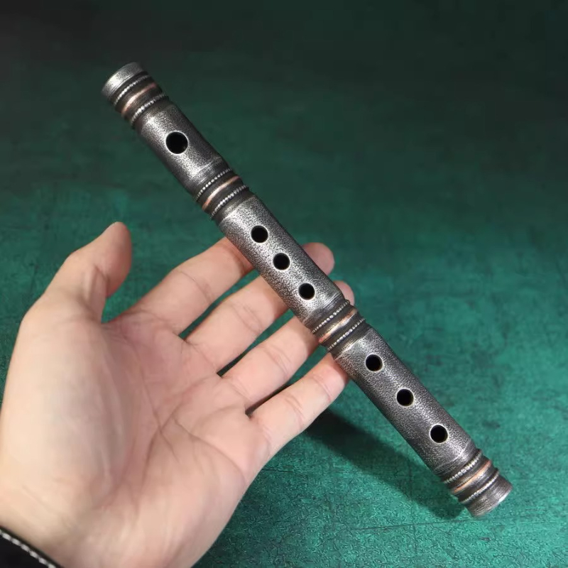 Traditional Flute Copper Handm - Musical Instrument That You Blow Into ulasan dan harga
