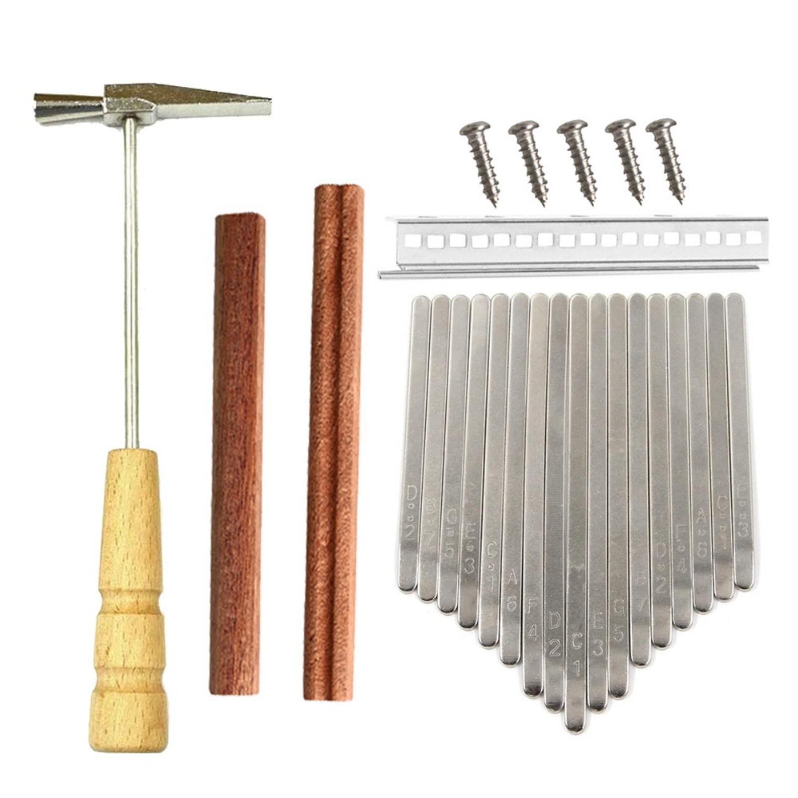 DIY Kalimba Thumb Piano 17 Key - Musical Instrument Repairs ulasan dan harga