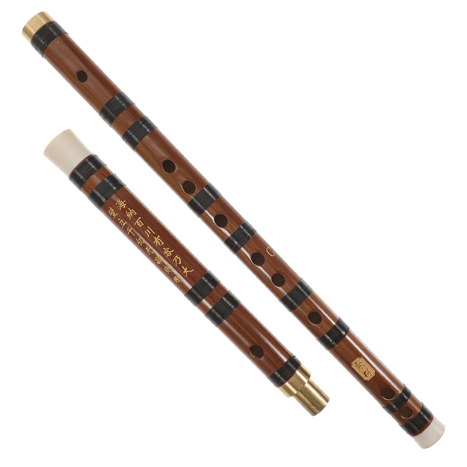 1Set Bamboo Flute Professional - Musical Instrument That You Blow Into ulasan dan harga