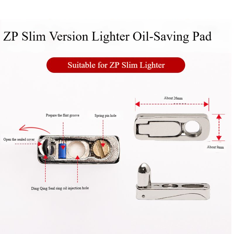 Metal Slim Lighters Insert Sea - Musical Instrument Zither ulasan dan harga