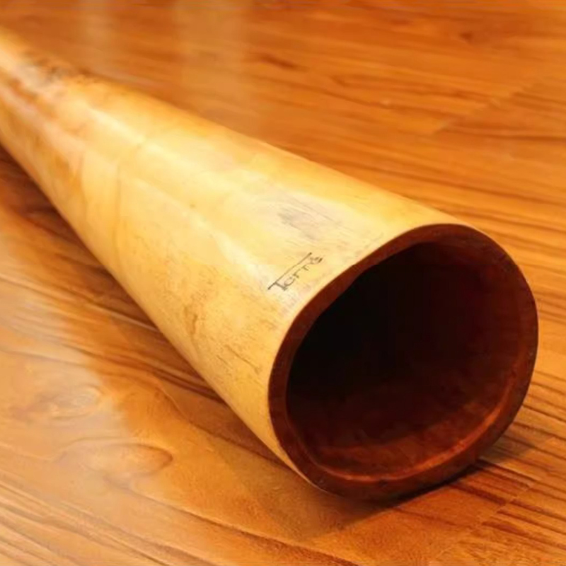 Wooden Didgeridoo Large Blow P - Musical Instrument That You Blow Into ulasan dan harga