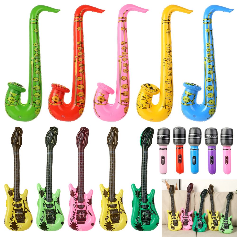 5 Guitars 5 Saxophones 5 Micro - Musical Instrument That You Blow Into ulasan dan harga