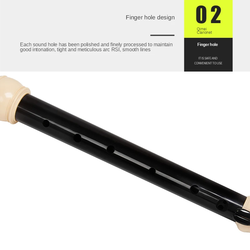 Qimei Baroque Tenor Clarinet   - Musical Instrument Recorder ulasan dan harga