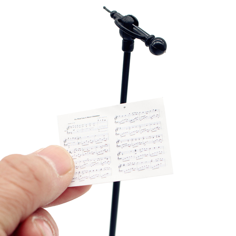 2Pcs/Set 1:12 Dollhouse Miniat - Musical Instrument Images ulasan dan harga